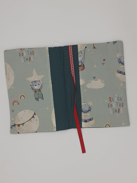 Protège carnet de santé ourson montgolfière