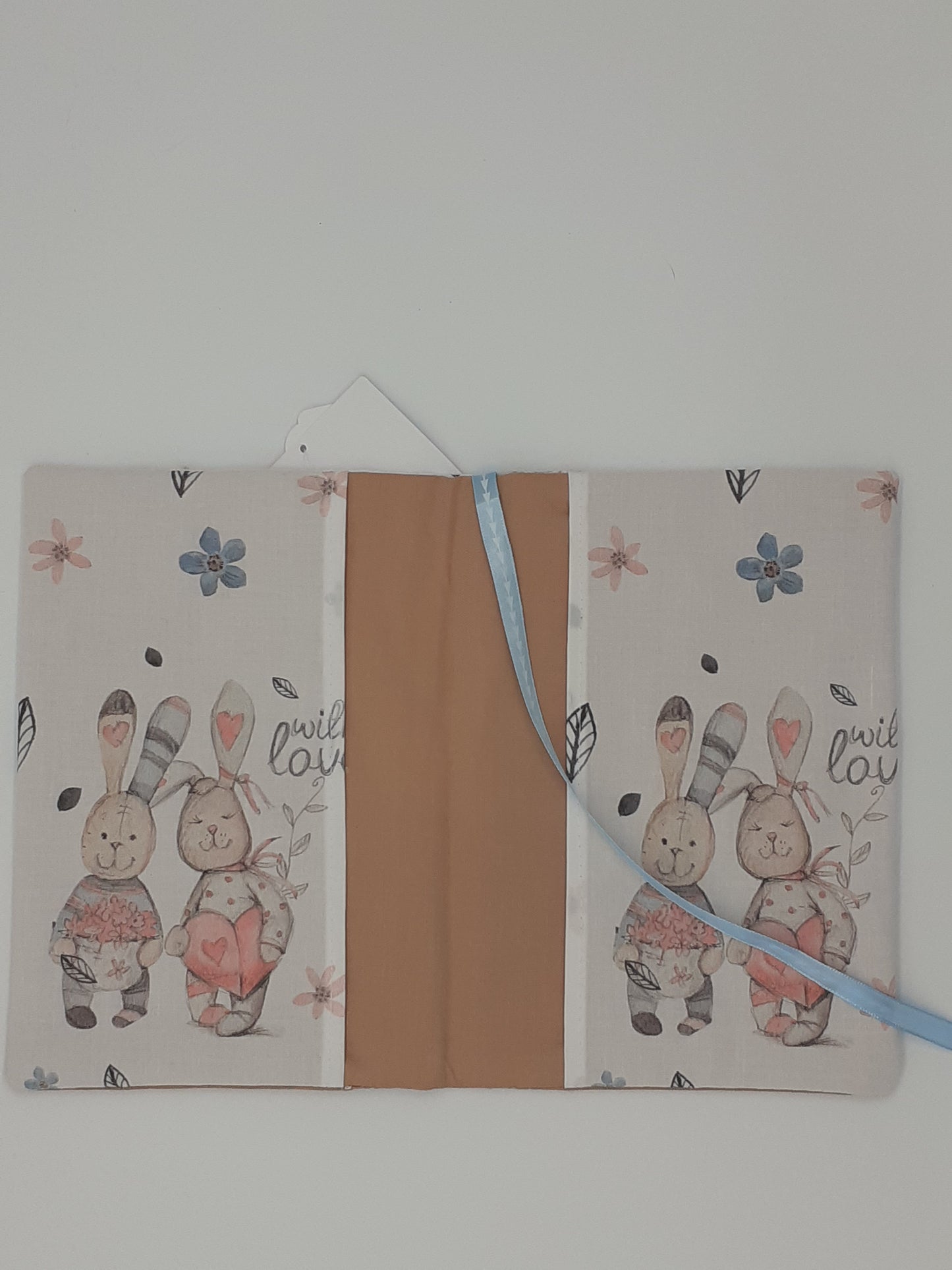 Protège carnet de santé lapin love