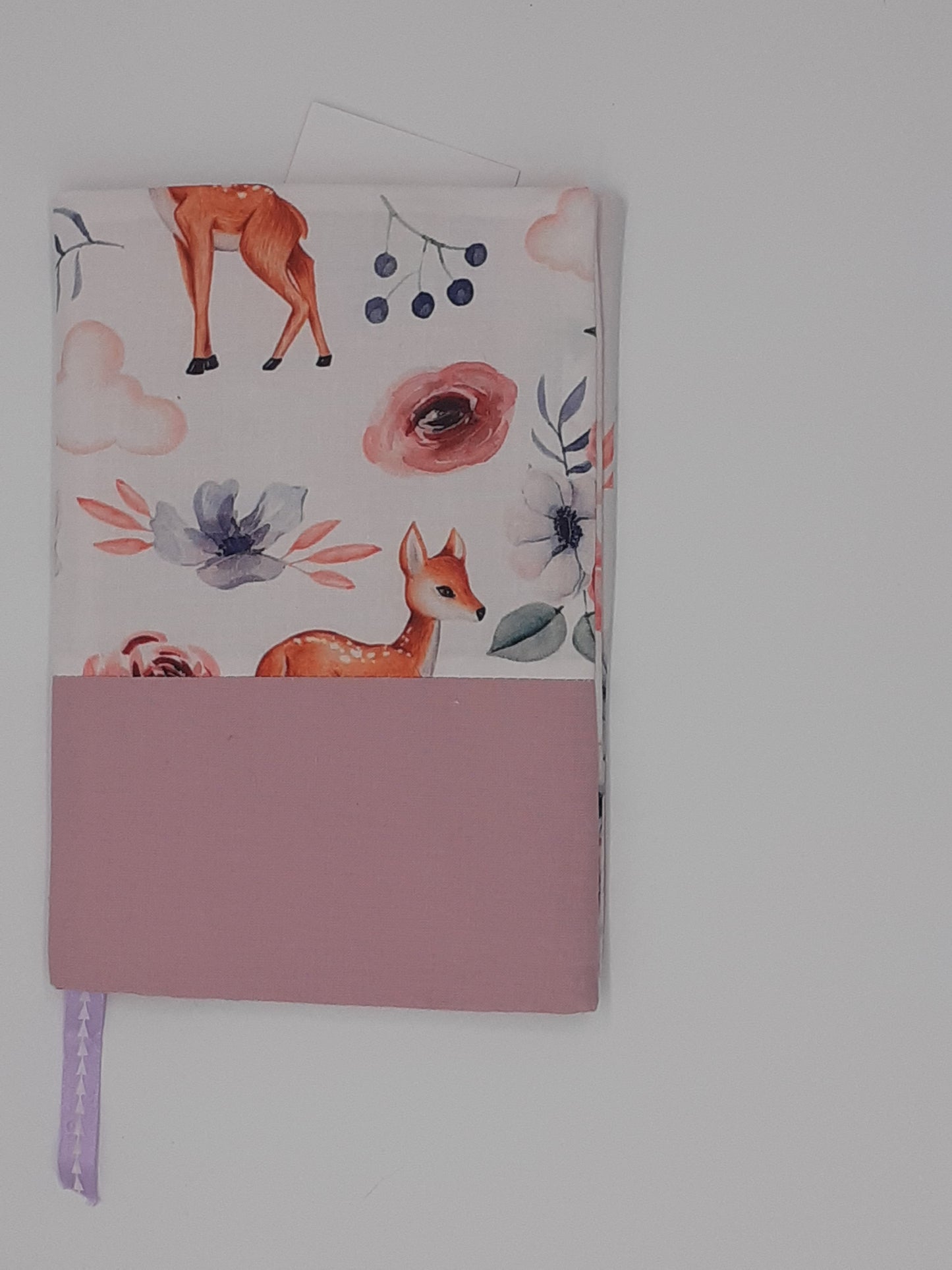 Protège carnet de santé biche