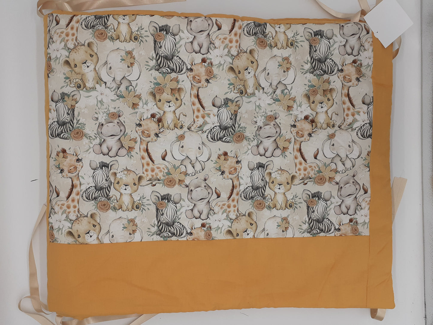Tour de lit 60/120 animaux afrique fille