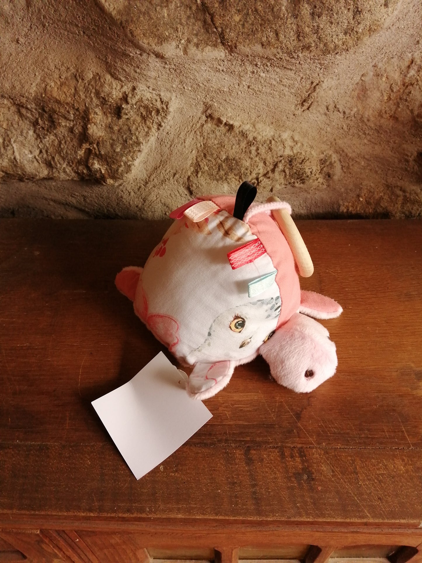 Tortue d éveil rose ff