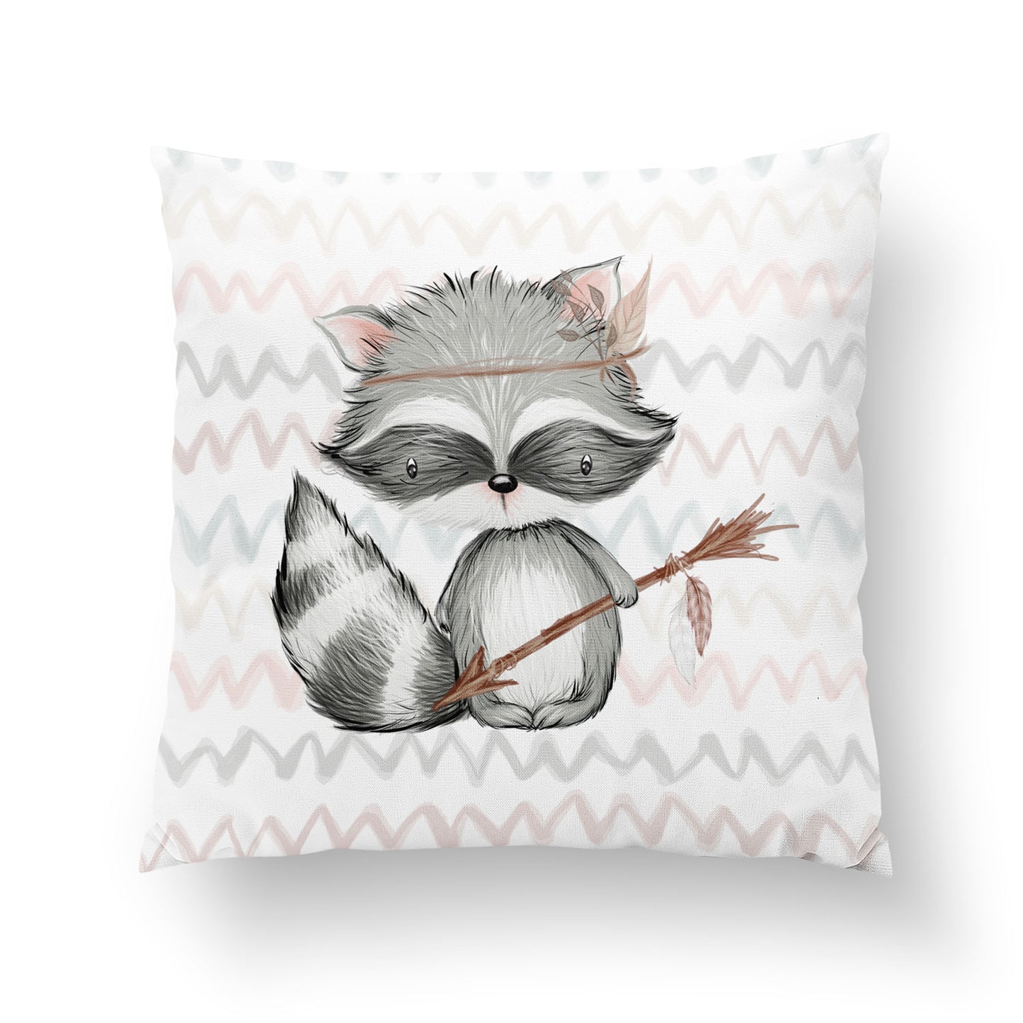 Coussin 35*35 amis de la forêt, raton