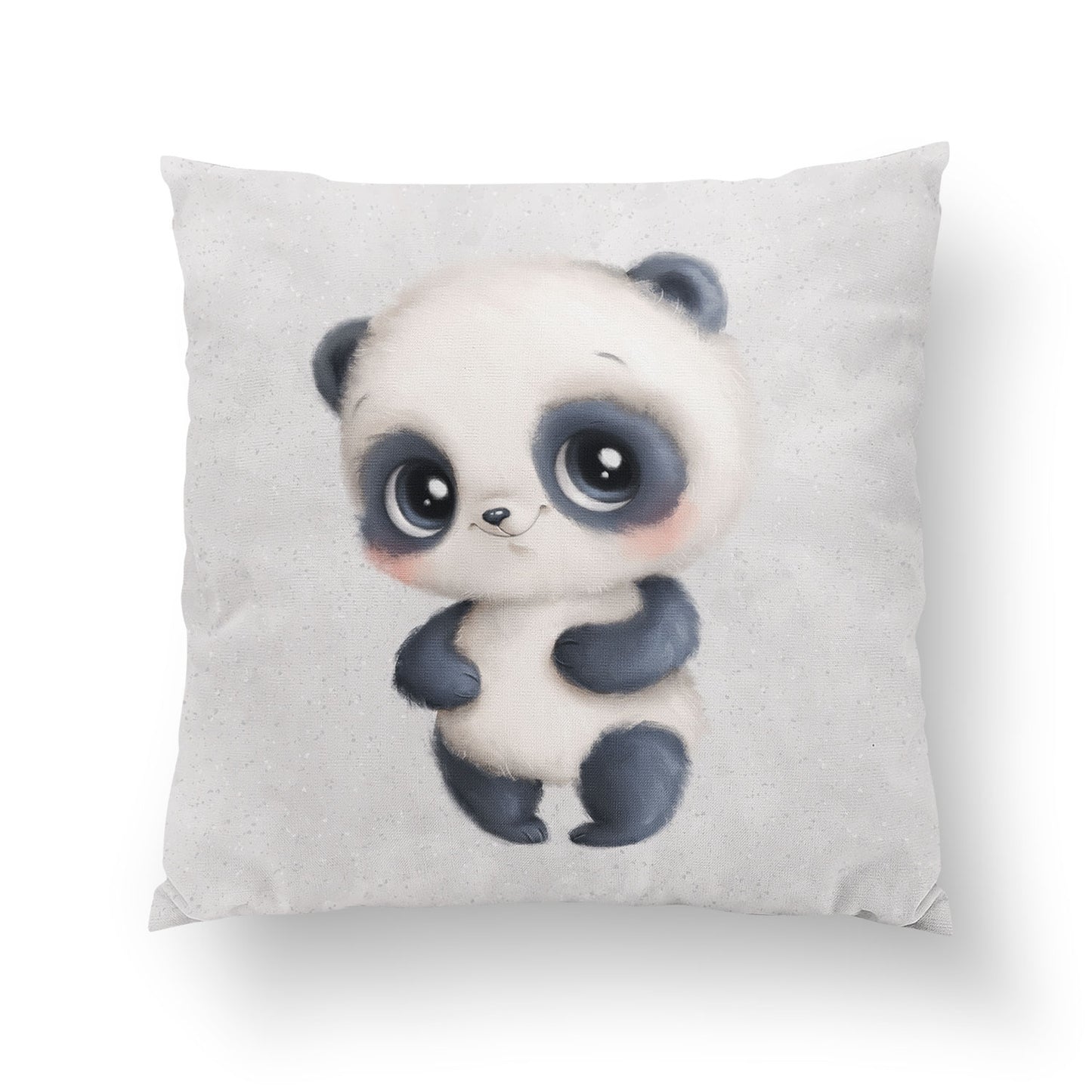 Coussin 35*35 animaux rigolos garçon, panda