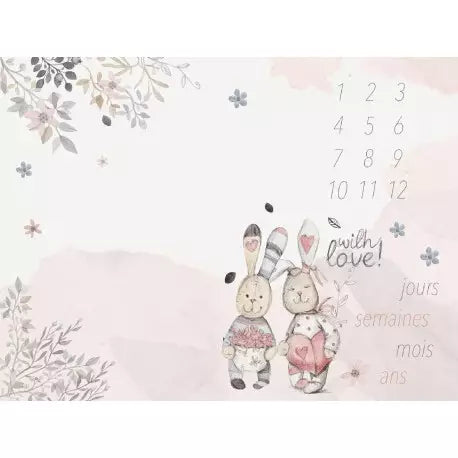 Couverture / Tapis Étape lapin