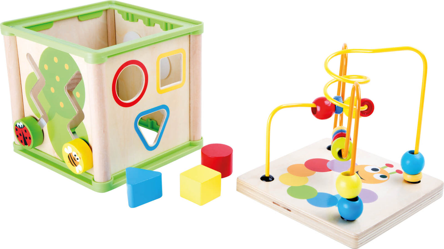 Jeu en bois "Cube d activité Insectes"