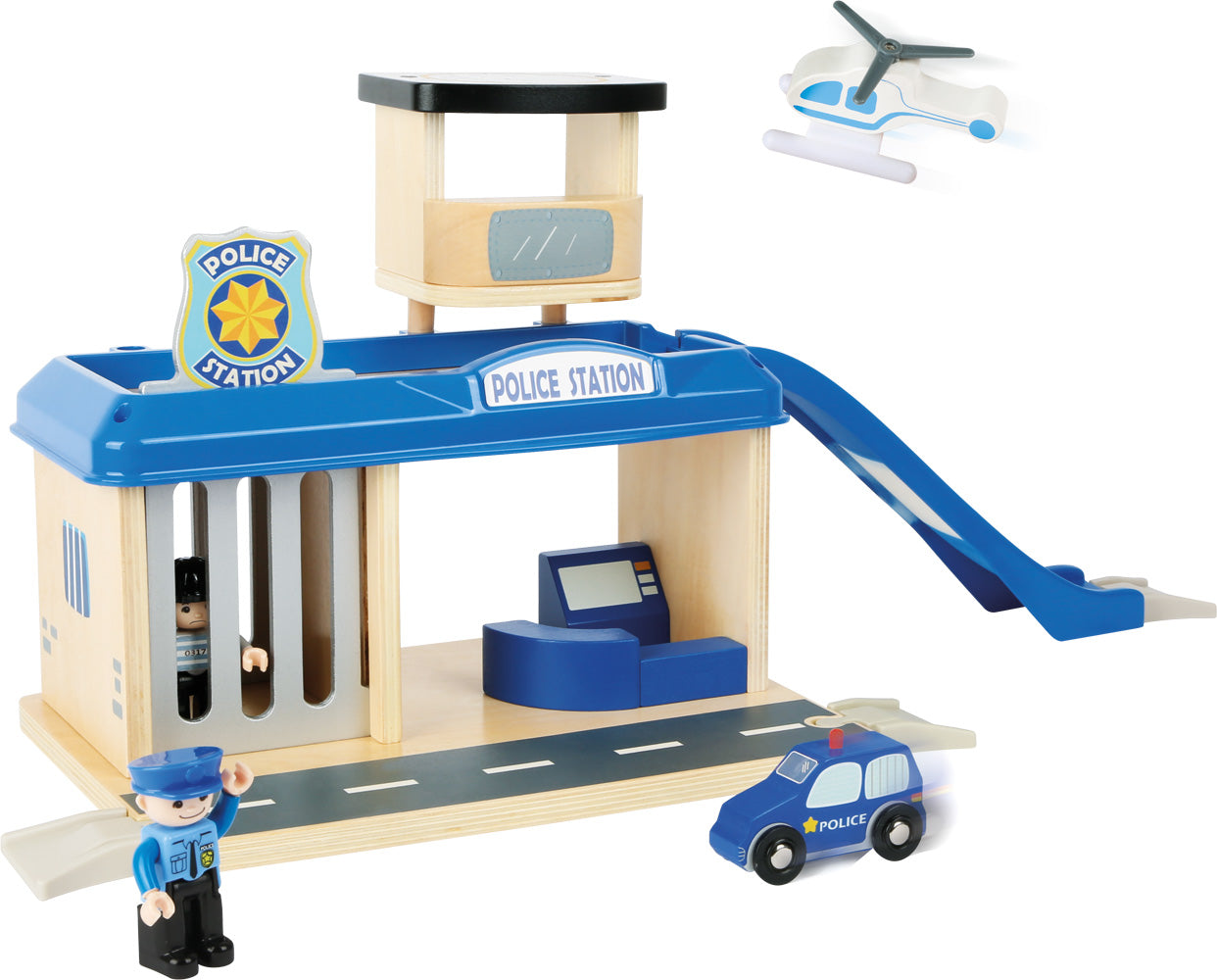 Poste de police et ses accessoires