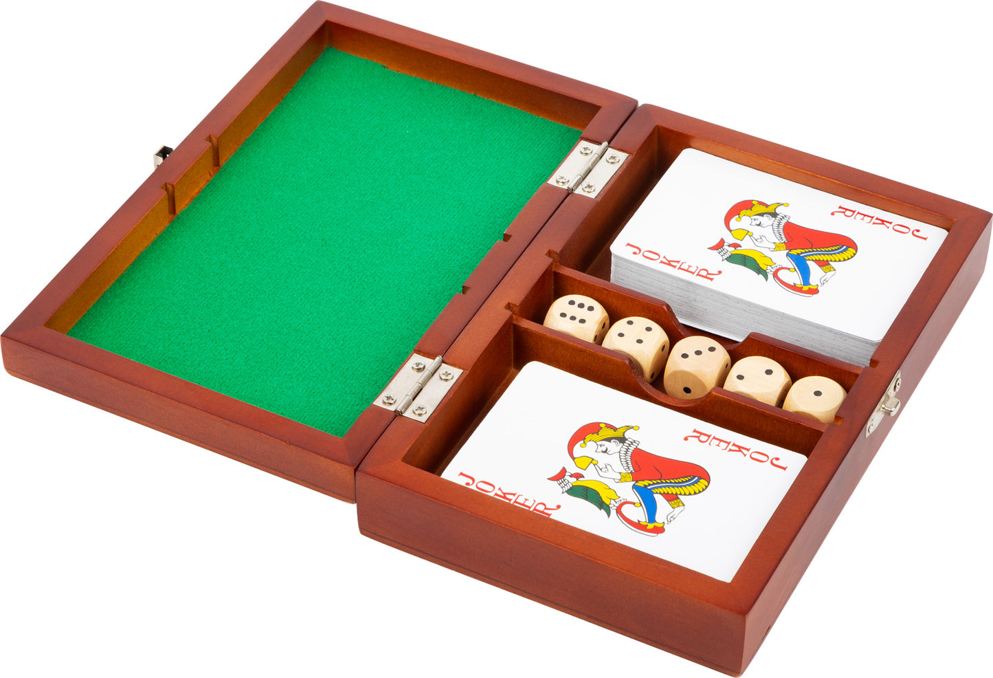 Boîte de Jeu de Cartes et de Dés