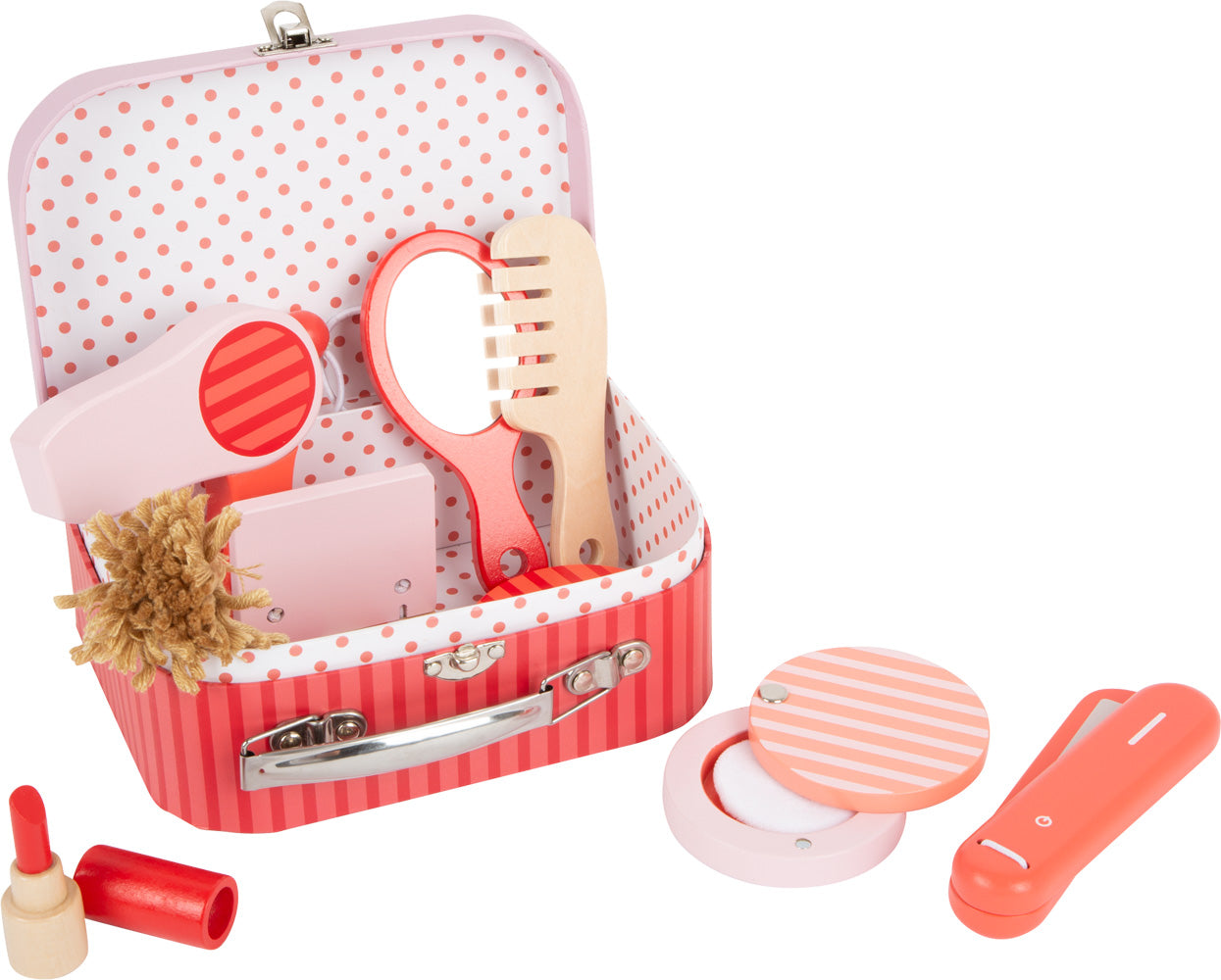 Coffret de cosmétique et coiffure Rétro