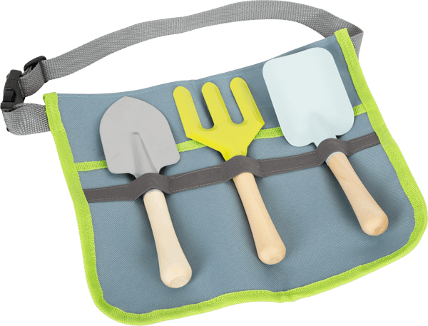 Sac à ceinture avec outils de jardinage