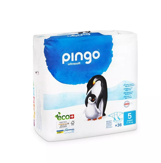 Couches Taille 5 PINGO JUNIOR T5 12-25 Kg