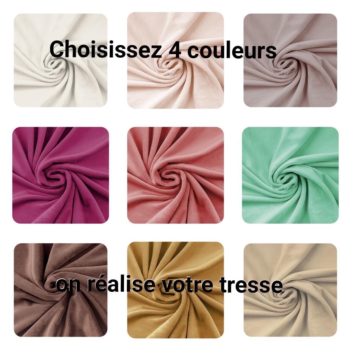 Tresse de lit personnalisée 1m80