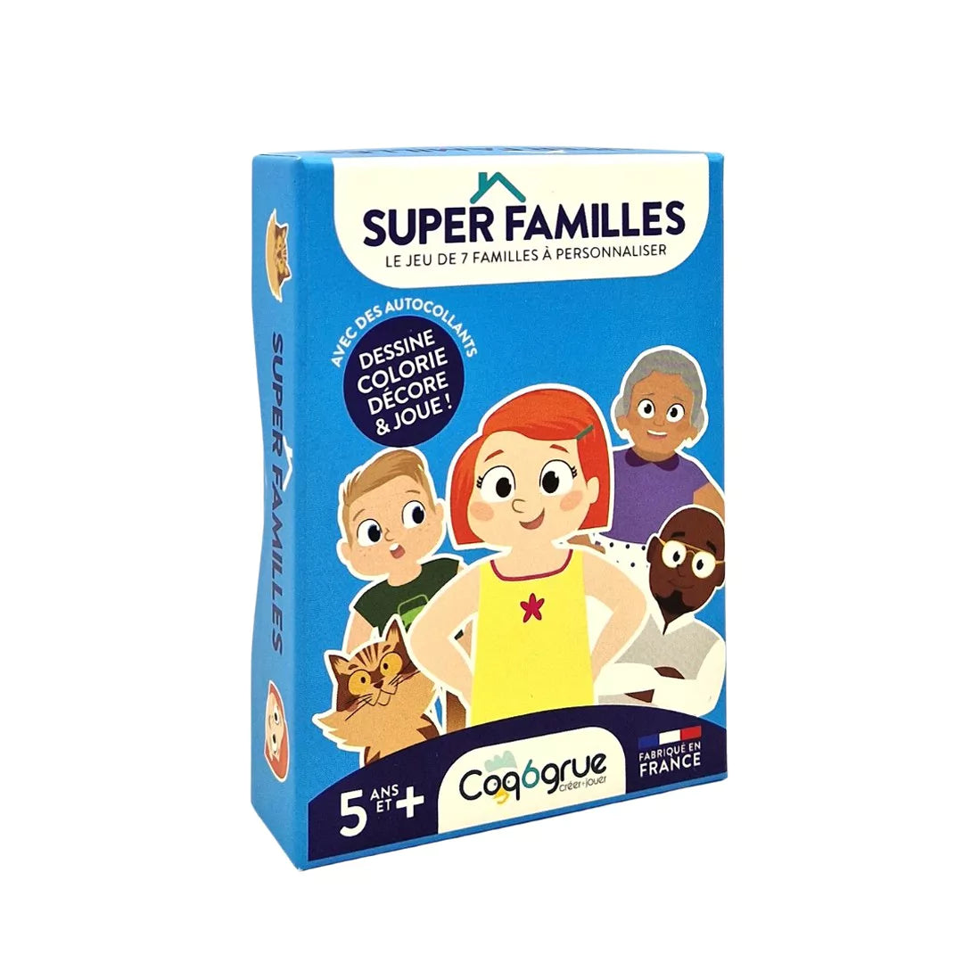 Jeu de cartes "SUPER FAMILLE"