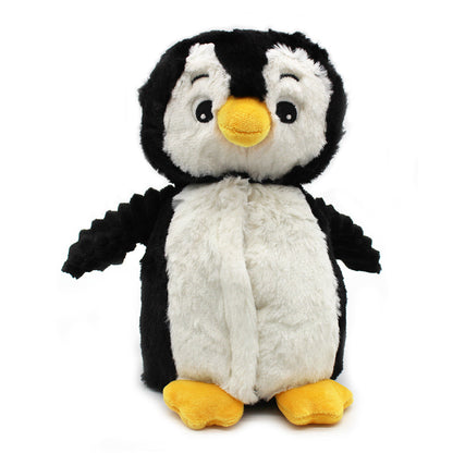 Peluche pingouin Iglou maman et son bébé blanc et noir - Les Ptipotos