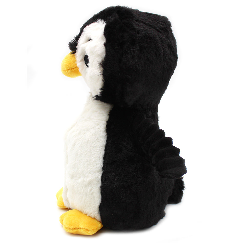 Peluche pingouin Iglou maman et son bébé blanc et noir - Les Ptipotos