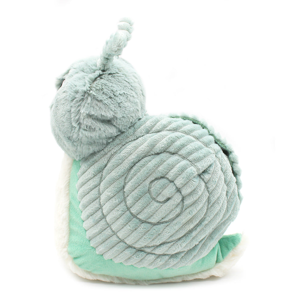 Peluche escargot Speedou maman et son bébé vert menthe - Les Ptipotos