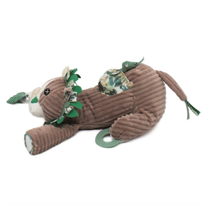 Peluche d'activités Jélékros le lion