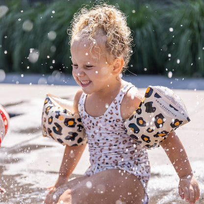 Brassards de natation Imprimé Panthère Beige 0-2 ans