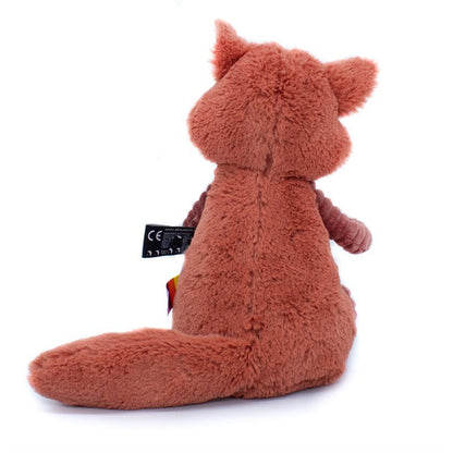 Peluche raton laveur Netoitou terracotta - Les Ptipotos