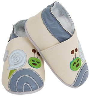 CHAUSSONS CUIR SOUPLE DODO D’ESCARGOT