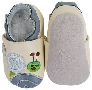 CHAUSSONS CUIR SOUPLE DODO D’ESCARGOT