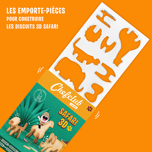 Emporte-pièces - Safari 3D