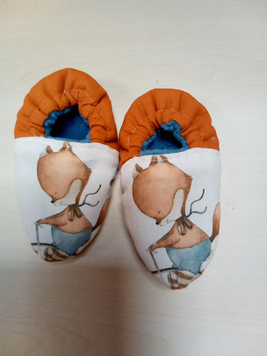 Paire de Chaussons bébé 0-6 mois cirque