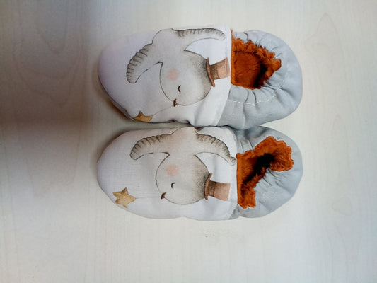 Paire de Chaussons bébé 0-6 mois cirque