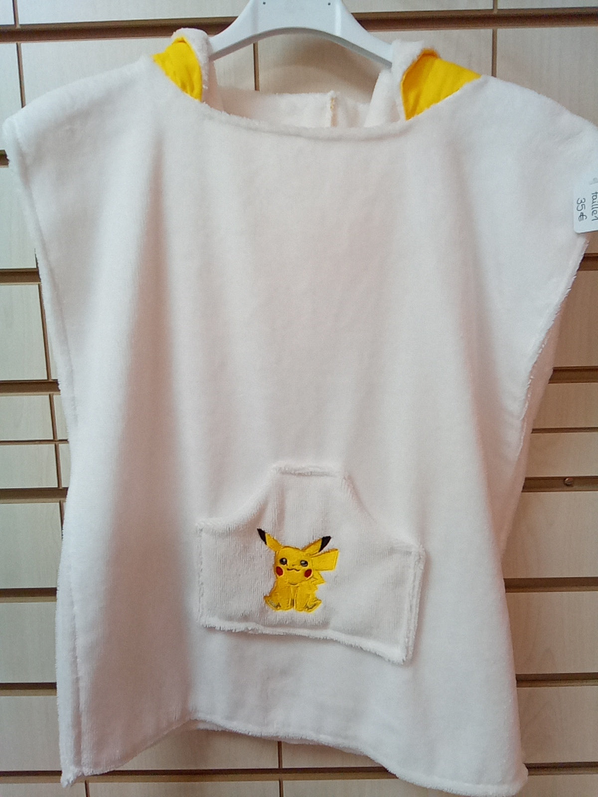 Pancho de bain Pokémon avec Pikachu taille 1