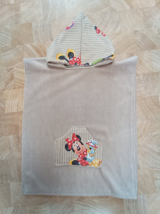 Pancho de bain Minnie taille 1