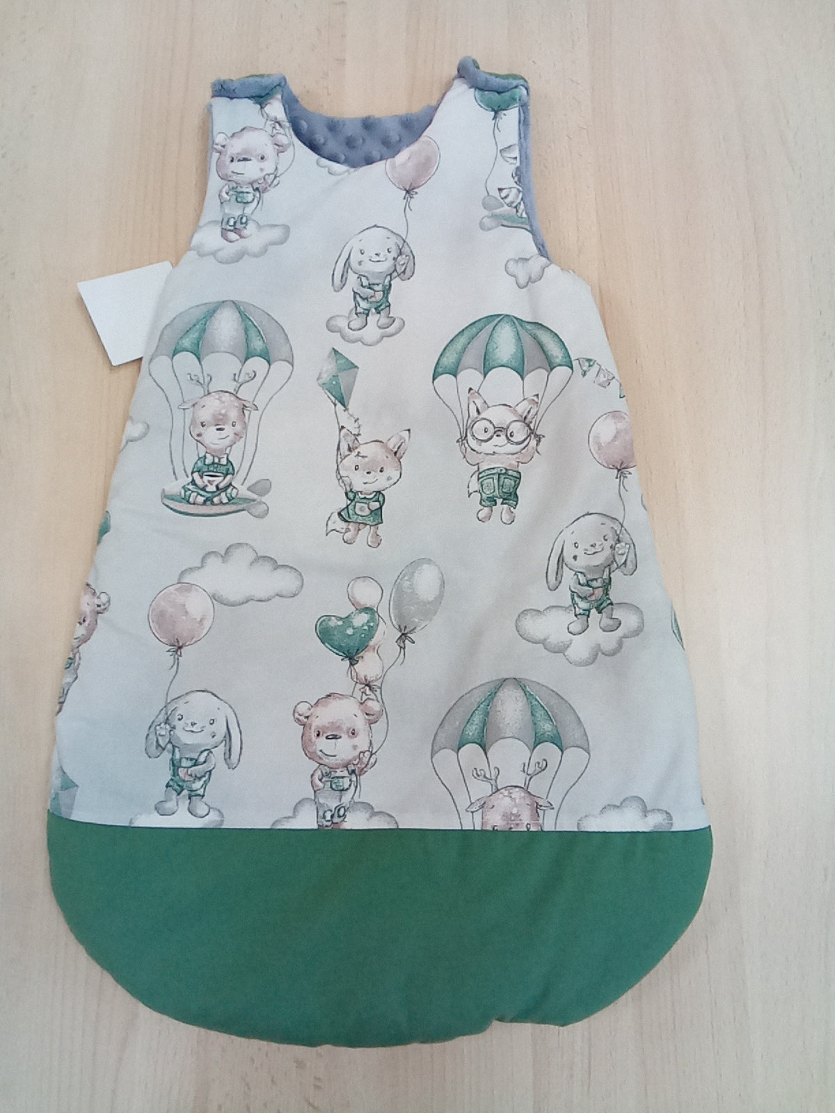 Turbulette hiver 0/6 mois ourson parachute