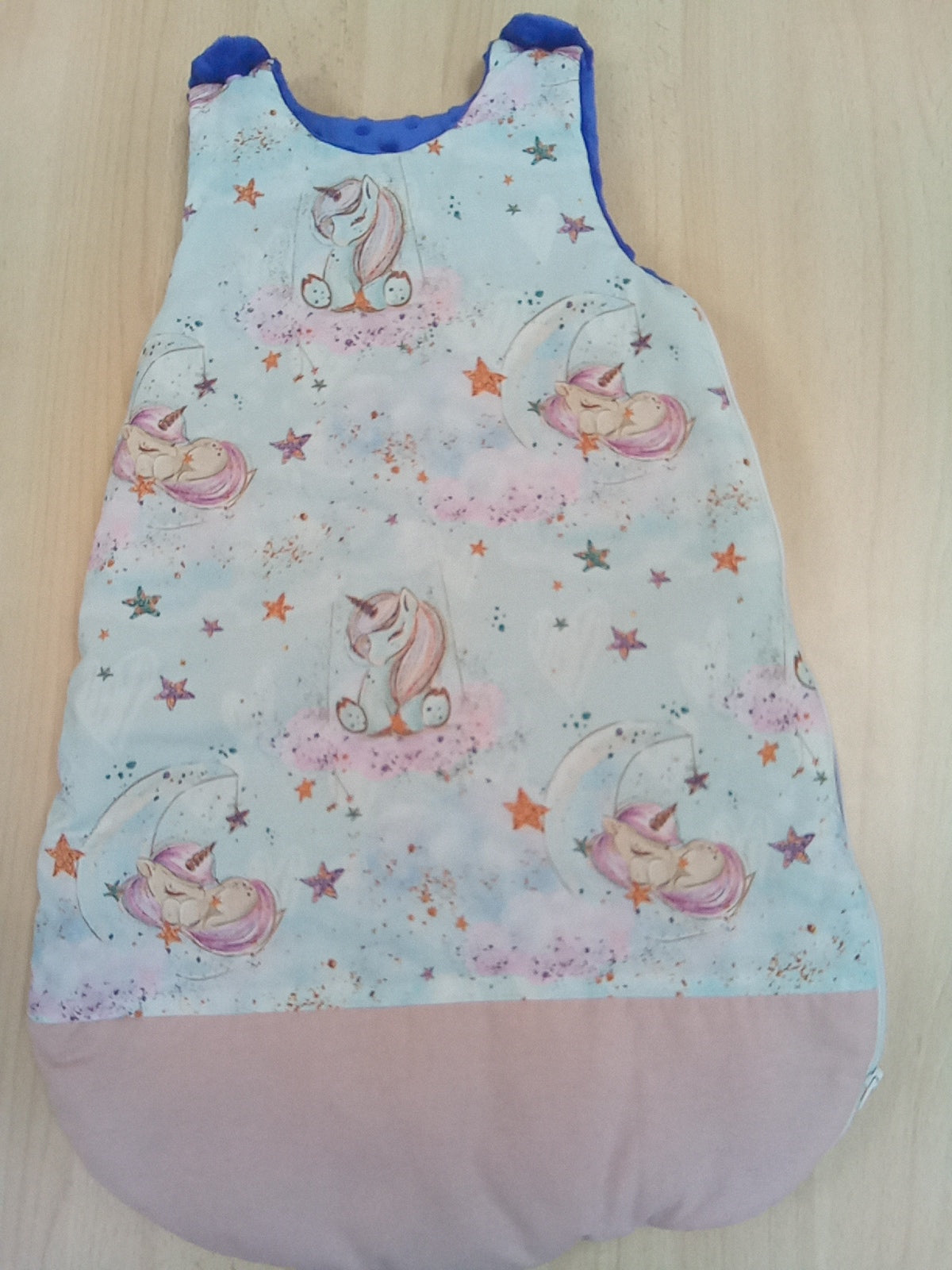 Turbulette hiver 0/6 mois licorne1