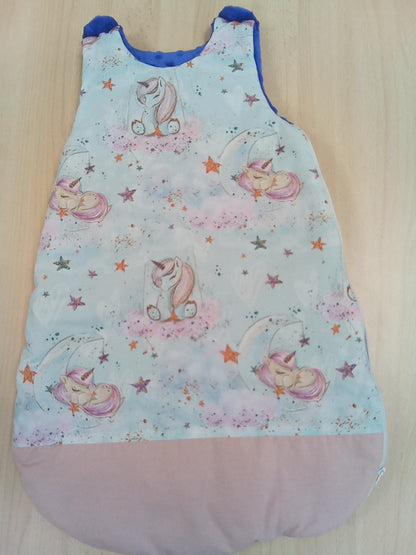 Turbulette hiver 0/6 mois licorne1