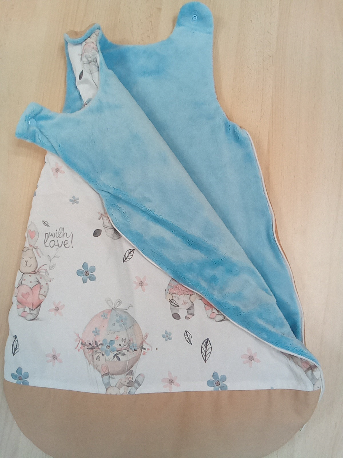 Turbulette hiver 0/6 mois lapin love