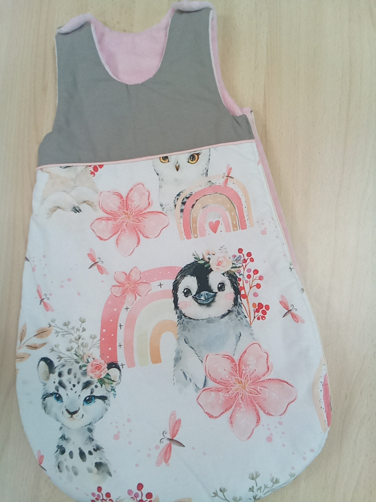 Turbulette hiver 0/6 mois animaux ff