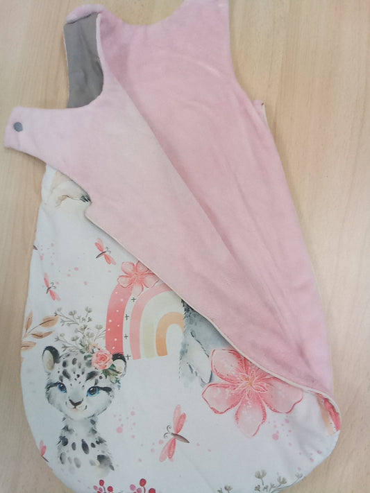 Turbulette hiver 0/6 mois animaux ff