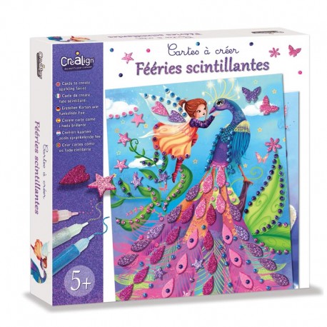 Cartes à créer "Fééries scintillantes"