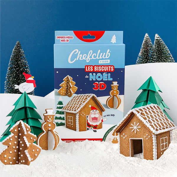 Emporte-pièces - les Biscuits de Noël 3D -