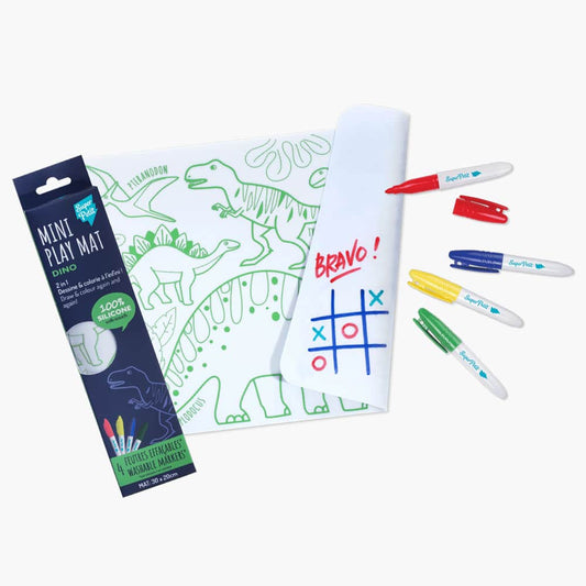 Coloriage Dino silicone reversible