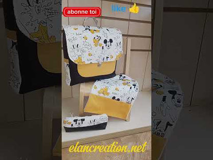 Cartable maternelle Elancreation