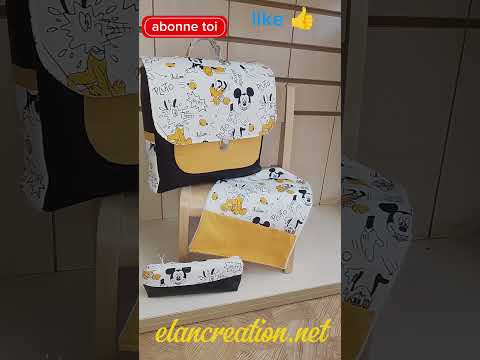 Trousse assorti au cartable maternelle