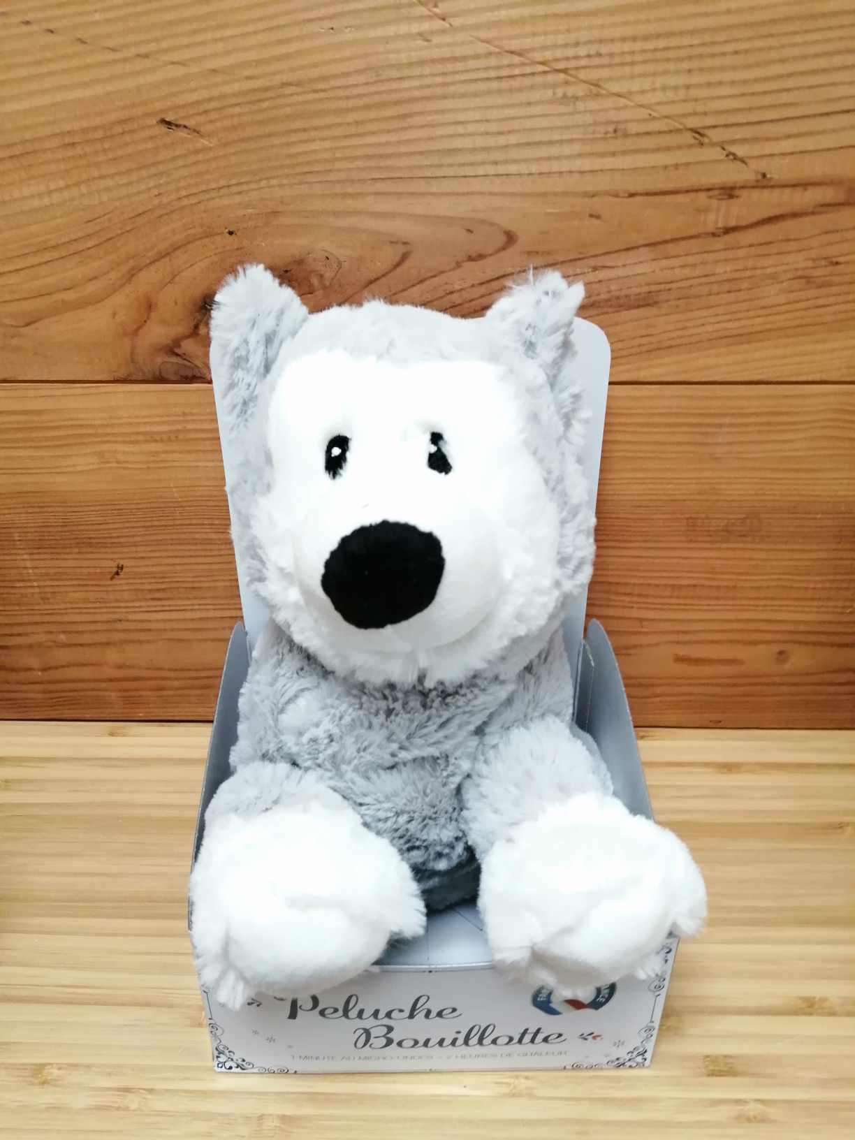 Peluche bouillotte Chien