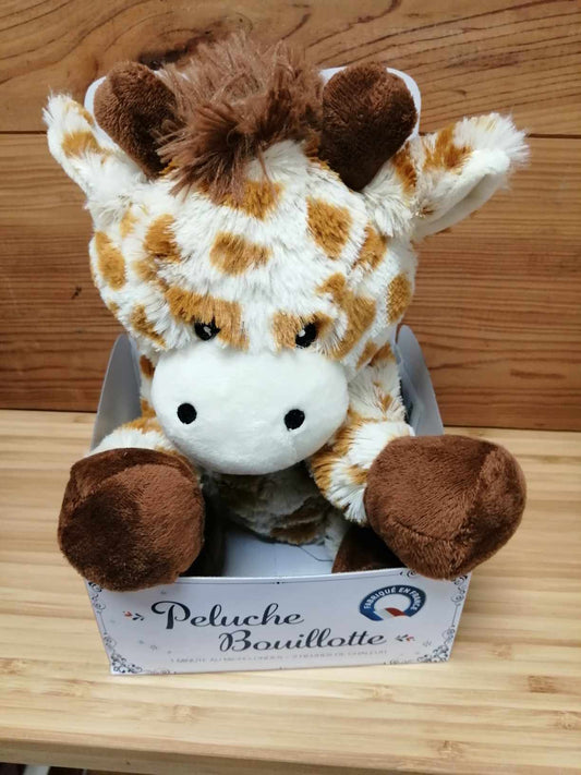 Peluche bouillotte Girafe