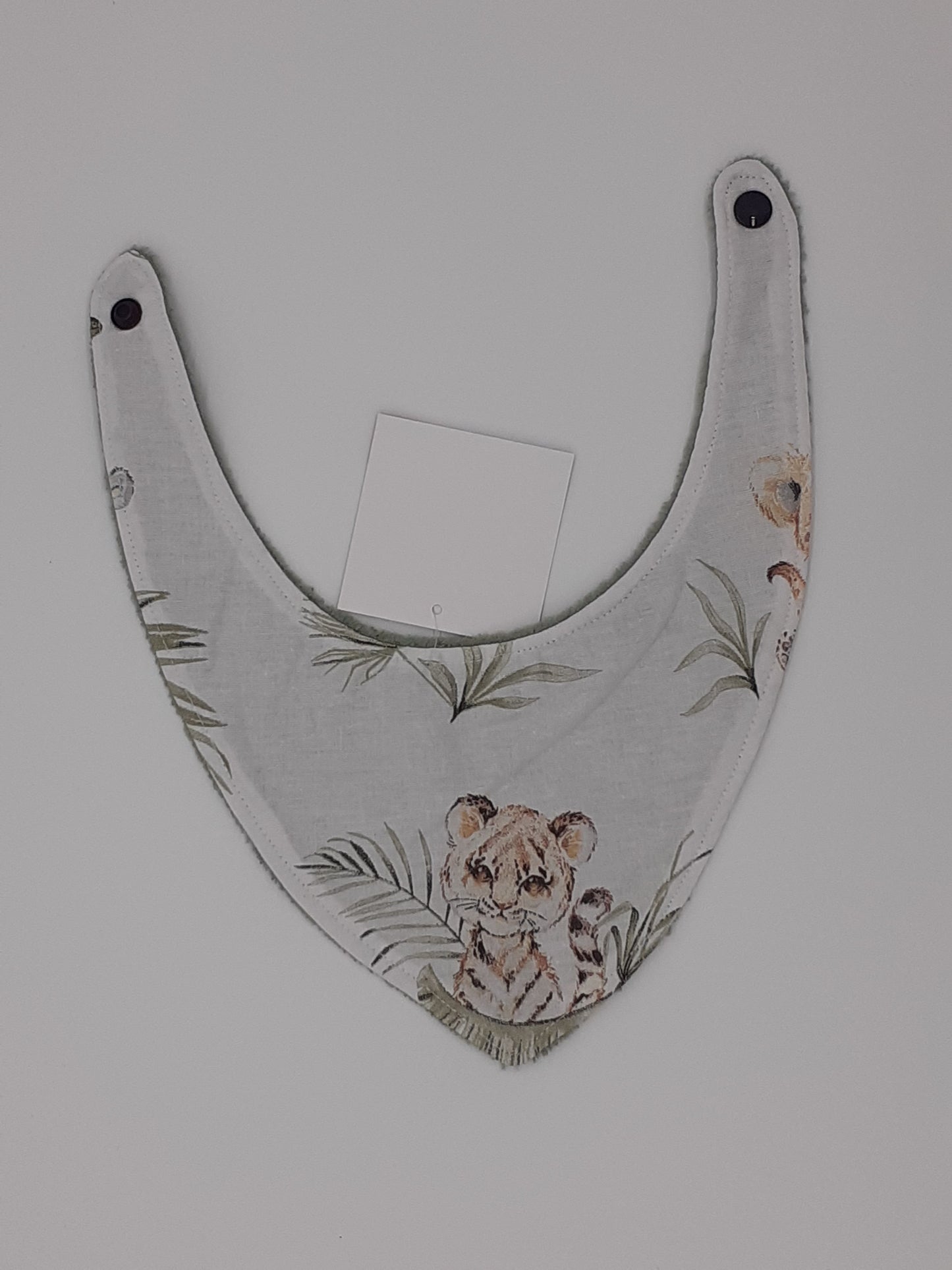 bavoir bandana animaux savane