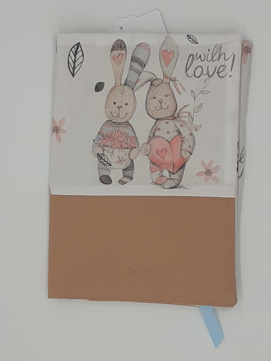 Protège carnet de santé lapin love