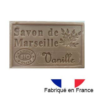 Savon de Marseille à l'huile d'olive bio parfum vanille