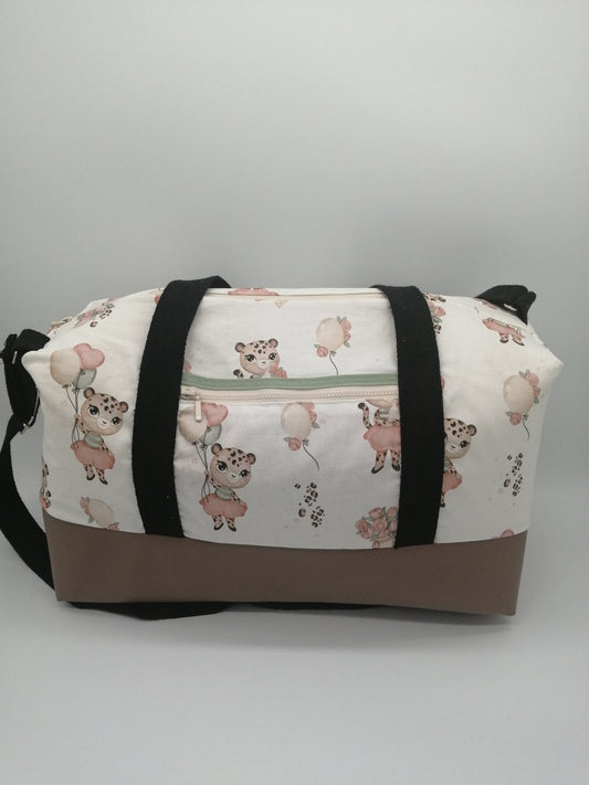 Sac à langer léopard fille