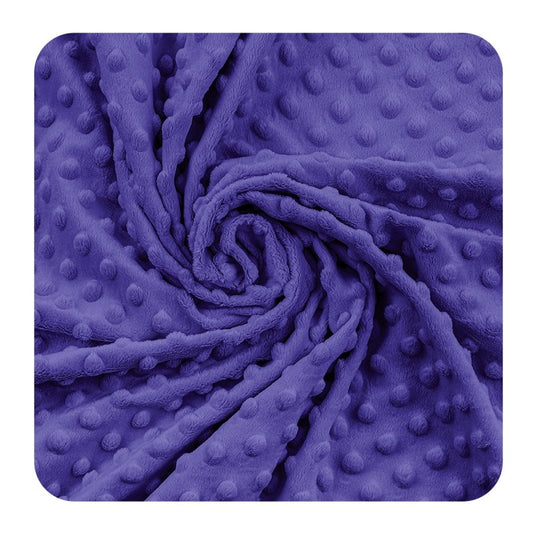 Minky boule couleur Iris