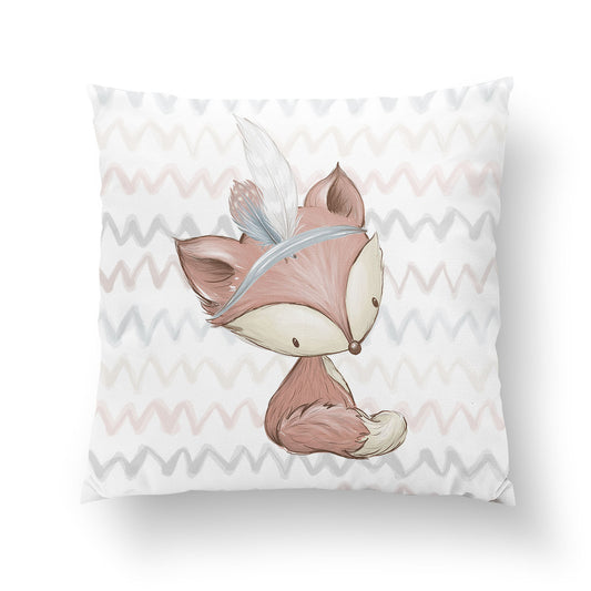 Coussin 35*35 amis de la forêt, ren