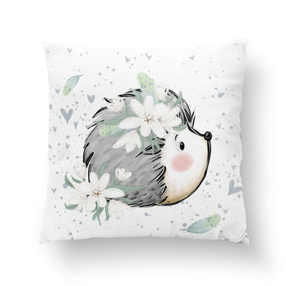 Coussin 35*35  hérisson Collection Audrey et Jonathan