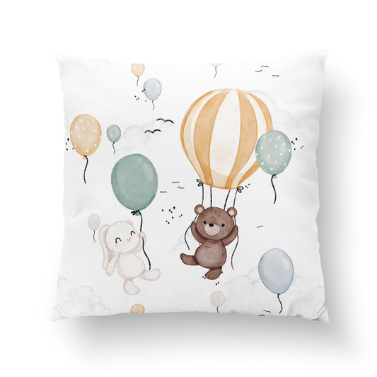 Coussin 35*35 avion et ballon 2